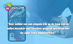 Facetime-gesprek Afspraak maken - Ligier Store Doesburg opent zijn belangrijkste showroom- de website is online!