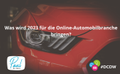 Was wird 2023 für die Online-Automobilbranche bringen?