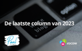 De laatste column van 2023