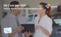The cost per VDP – Vehicle Detail Page – is an important KPI
