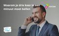 Online leads opvolgen? Waarom je drie keer in één minuut moet bellen!