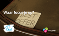 What are you focusing on?